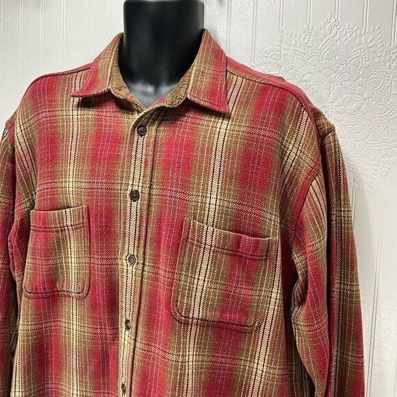 ST. JOHNS BAY Heavyweight Flannel Shirt - Picture 2 of 4